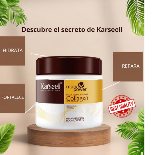 Colágeno: La Solución para un Cabello Sano y Brillante que Siempre Soñaste -     KARSEELL